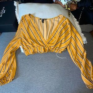 Long Sleeve Crop Top